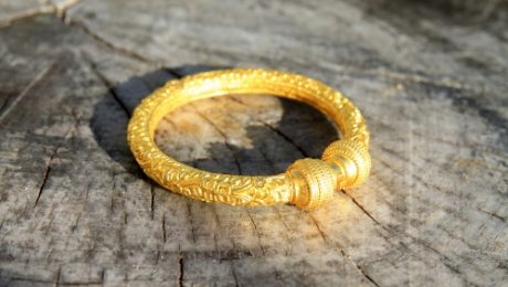 Gold-3D-Druck-Symbolbild